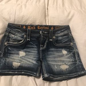 Rock revival shorts